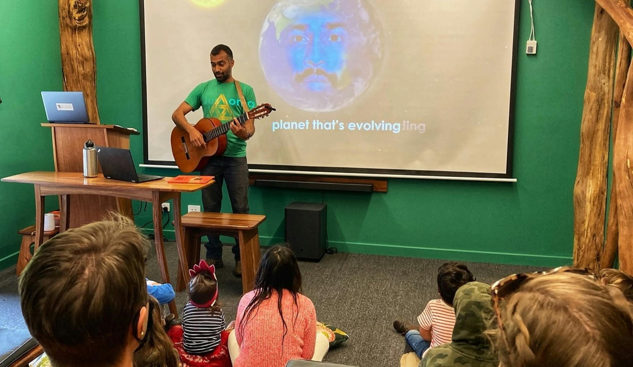 Storytime for preschoolers at Wildlife Wonders