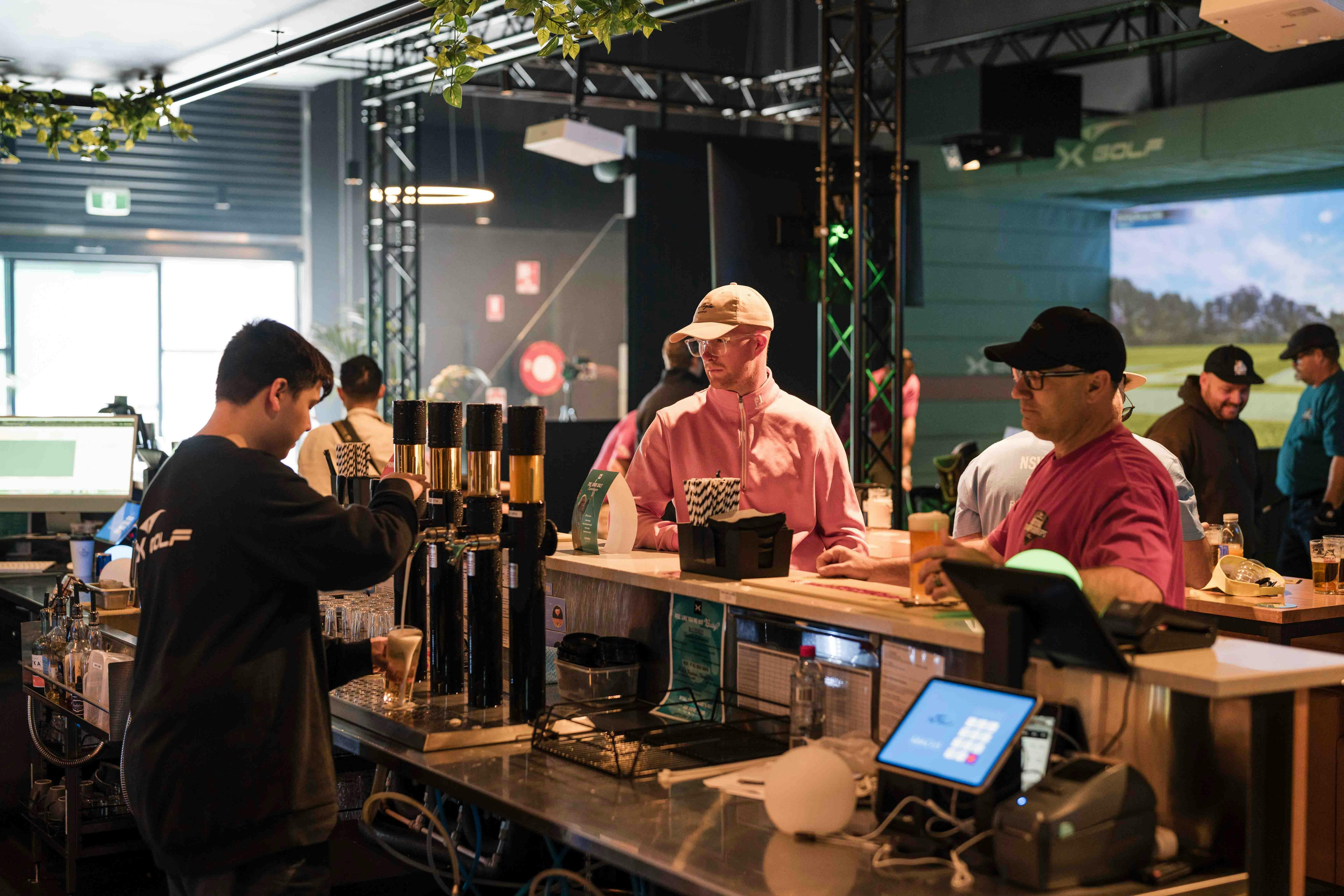 Sportsbar at X-Golf Venue