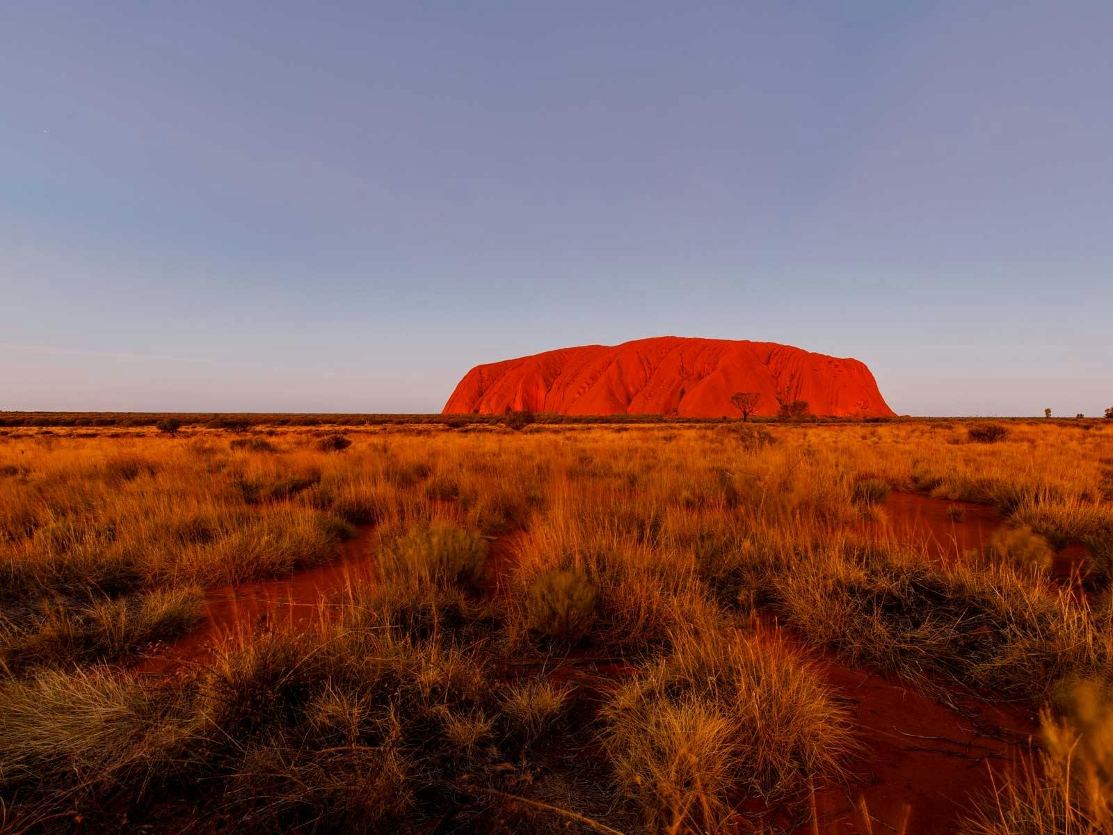 Sunset Viewing Area for Uluṟu