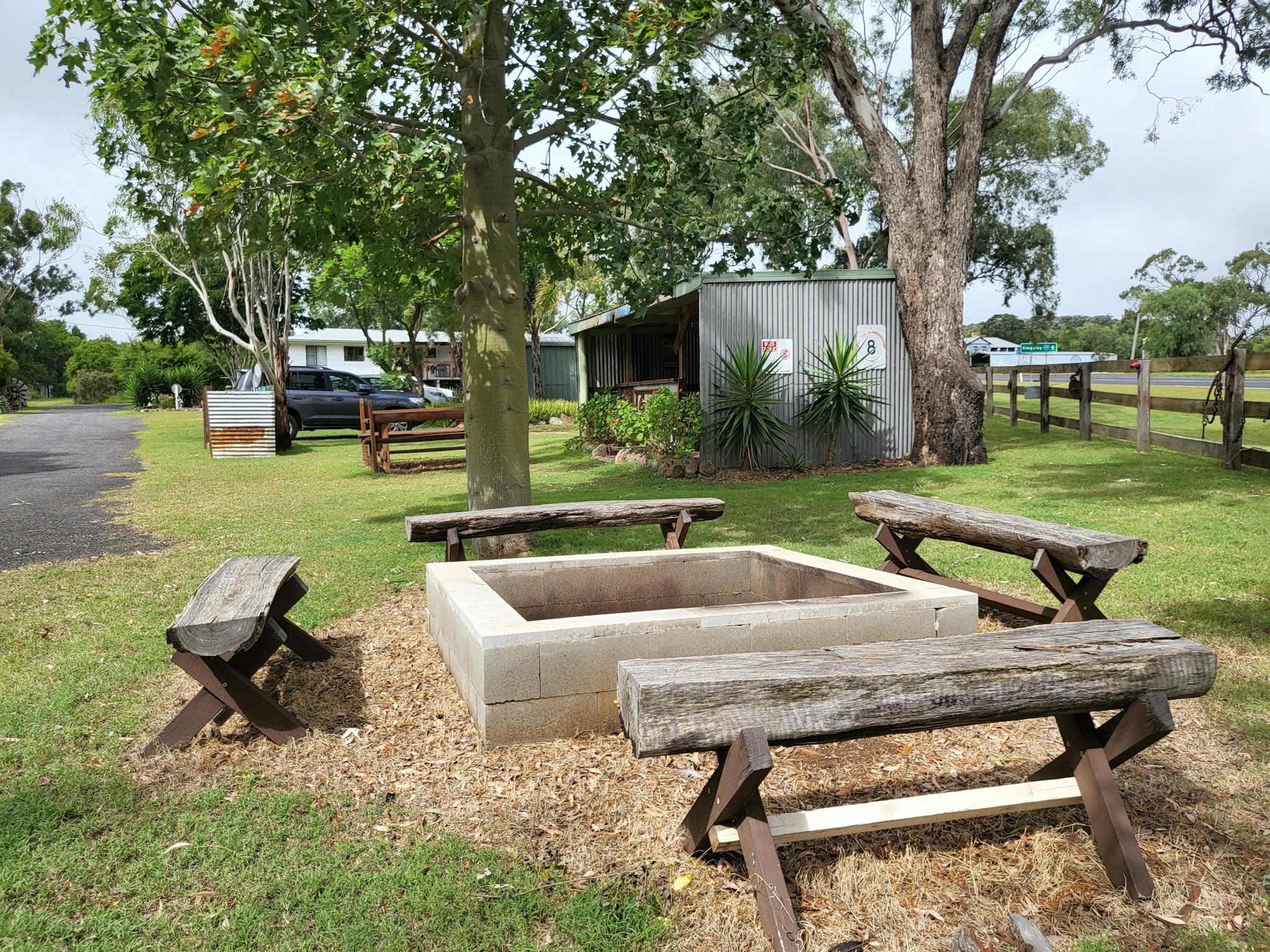 Enjoy the open fire pits, there are 4 to choose from, we also have portable ones for hire.