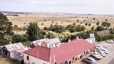 Birds Eye view of the cafe