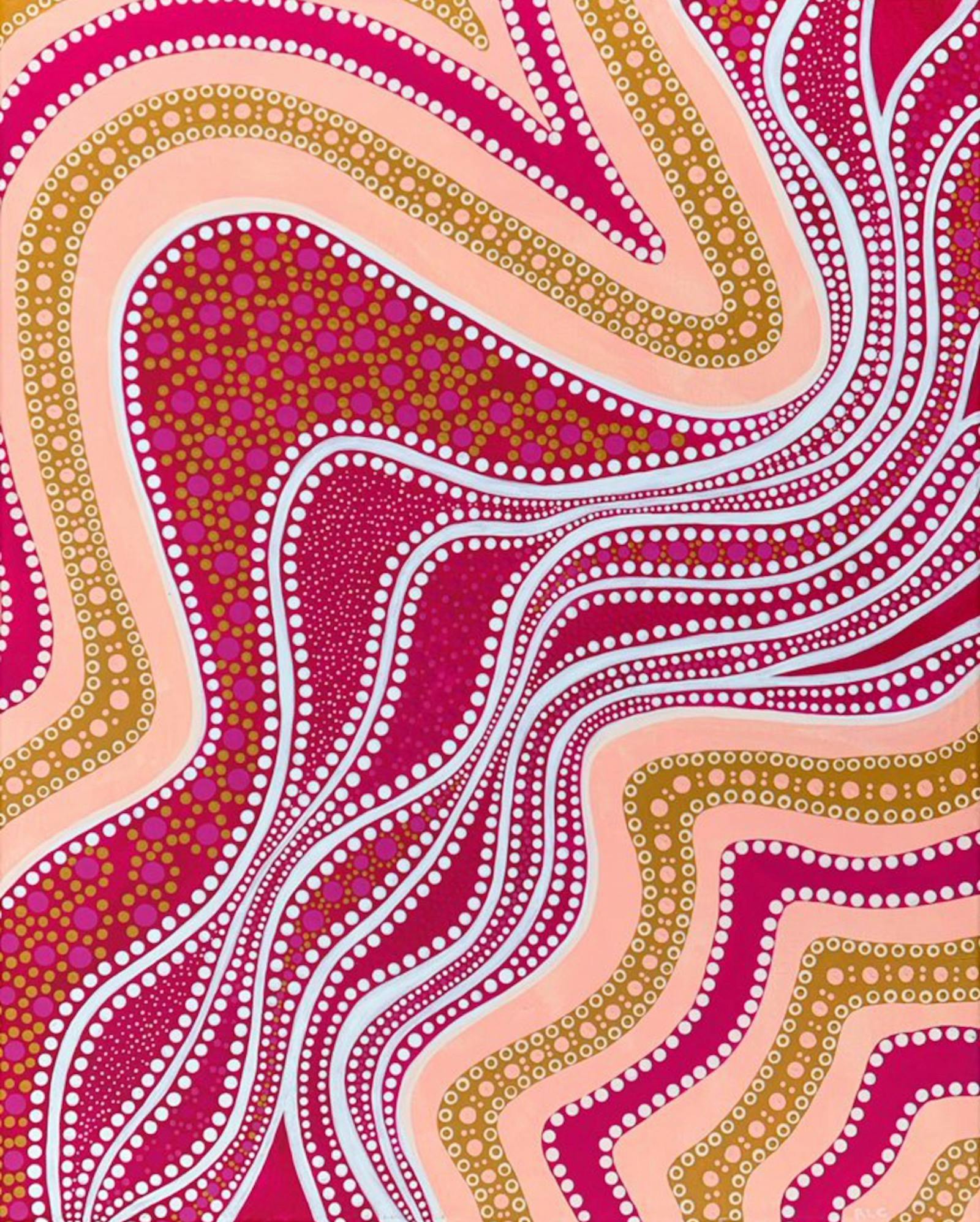 Rachel Cross painting