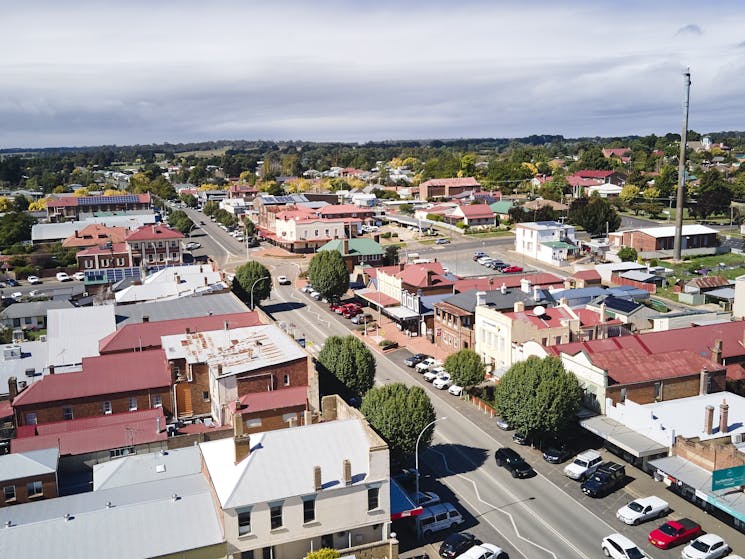 Aerial image of Crookwell
