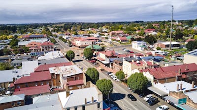 Aerial image of Crookwell