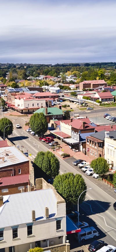 Aerial image of Crookwell