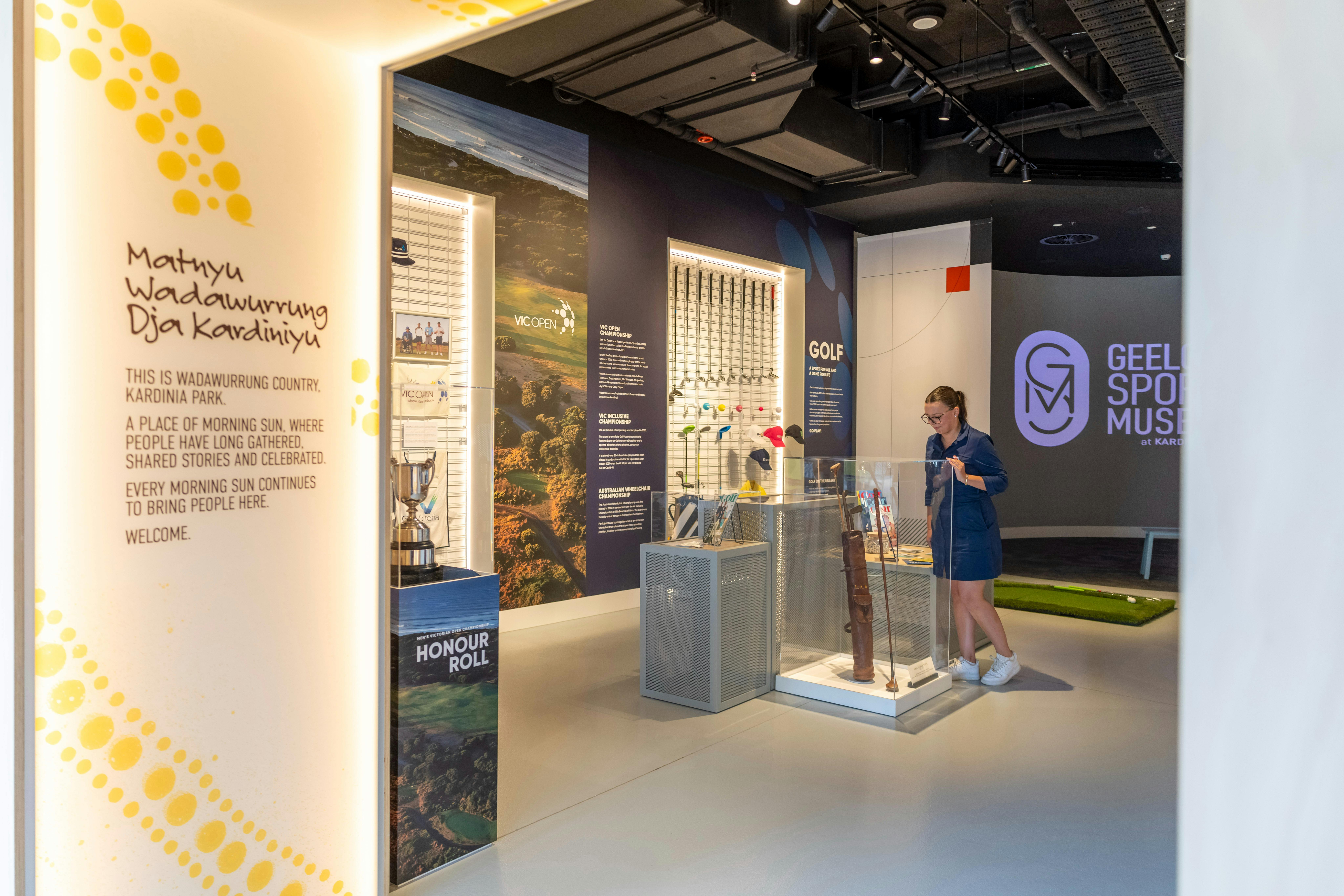 Spotlight on Golf at the Geelong Sports Museum