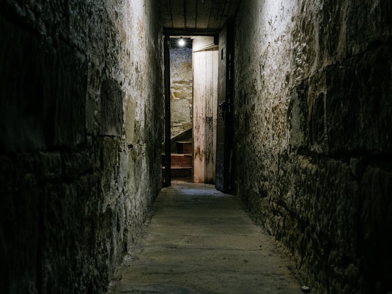 The convict built tunnels at the Hobart Pentientiary