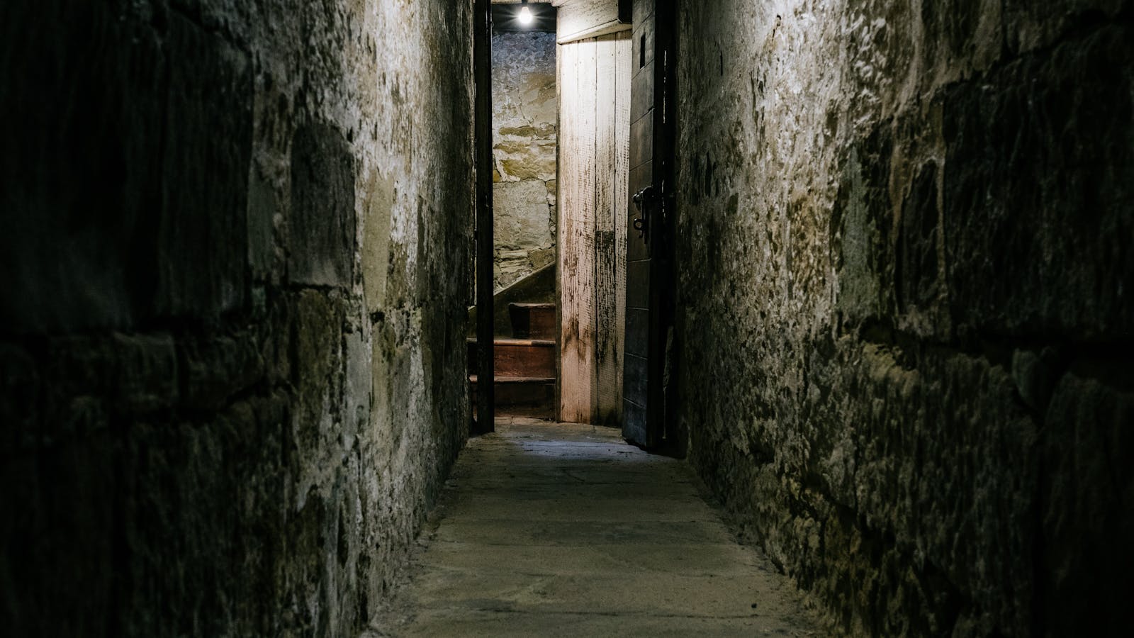 The convict built tunnels at the Hobart Pentientiary
