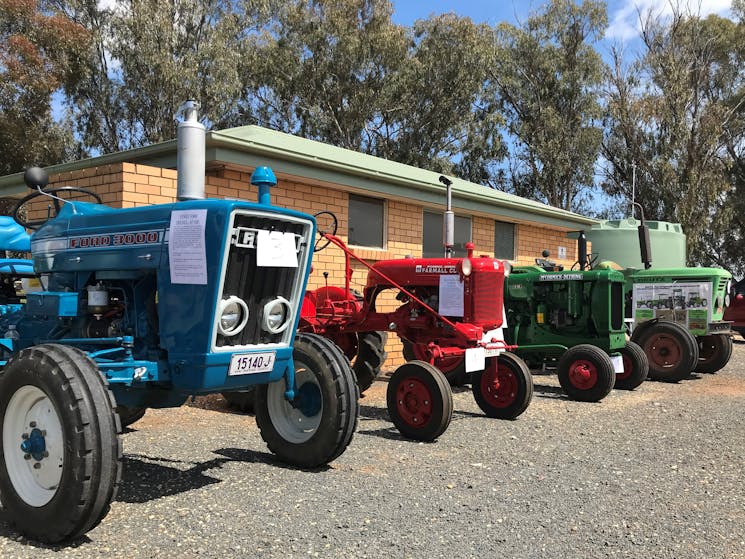 Vintage Tractors at the 2022 Rally