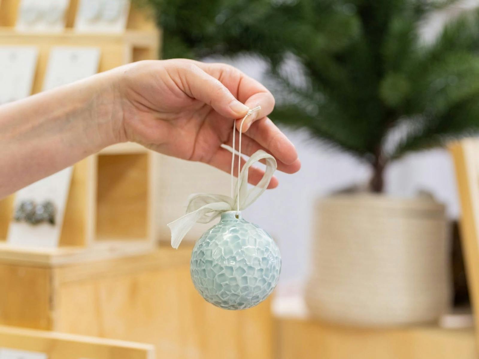 Blackburn Studio Bauble at the Handmade Market