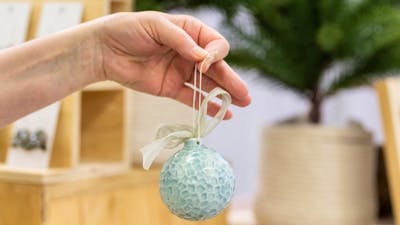 Blackburn Studio Bauble at the Handmade Market