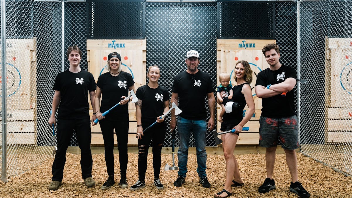 Axe Throwing Brisbane Crew
