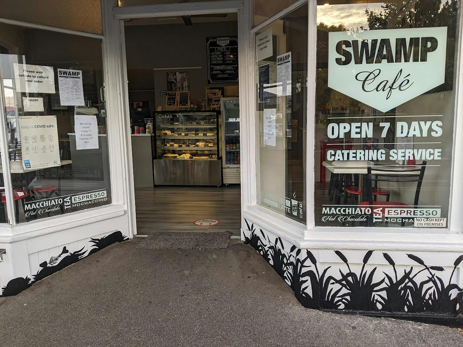 Front of Cafe