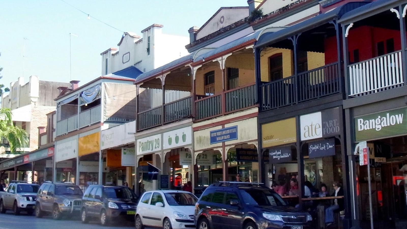 Bangalow village