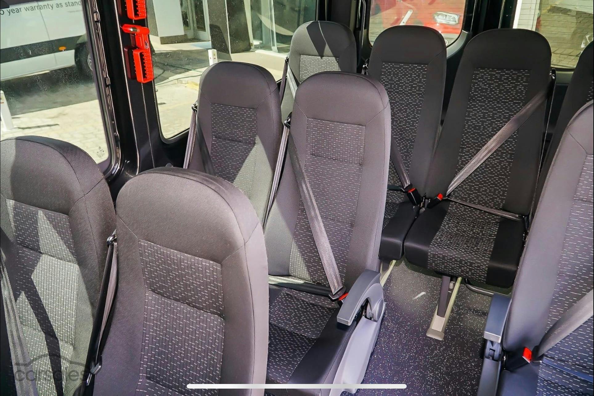 11 passenger seating