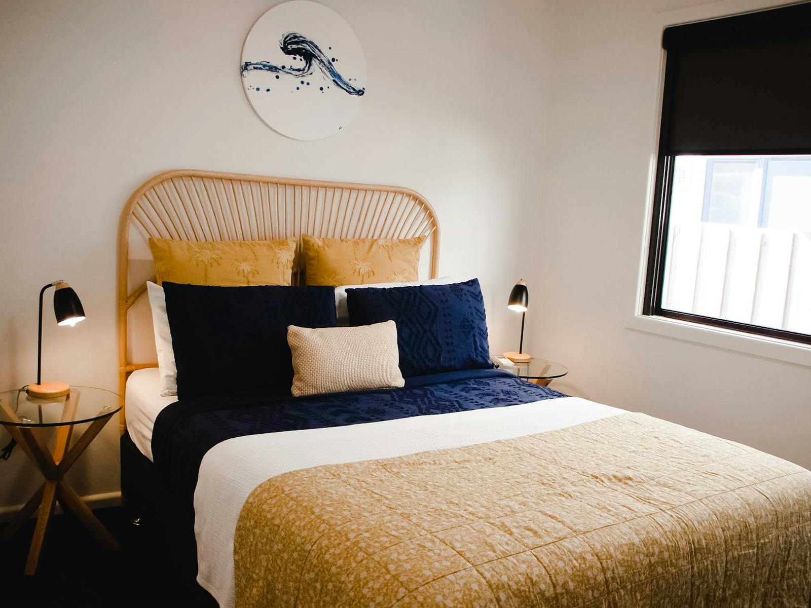 Queen Size Bed in Main Bedroom of 3 Bedroom  Self-Contained Unit