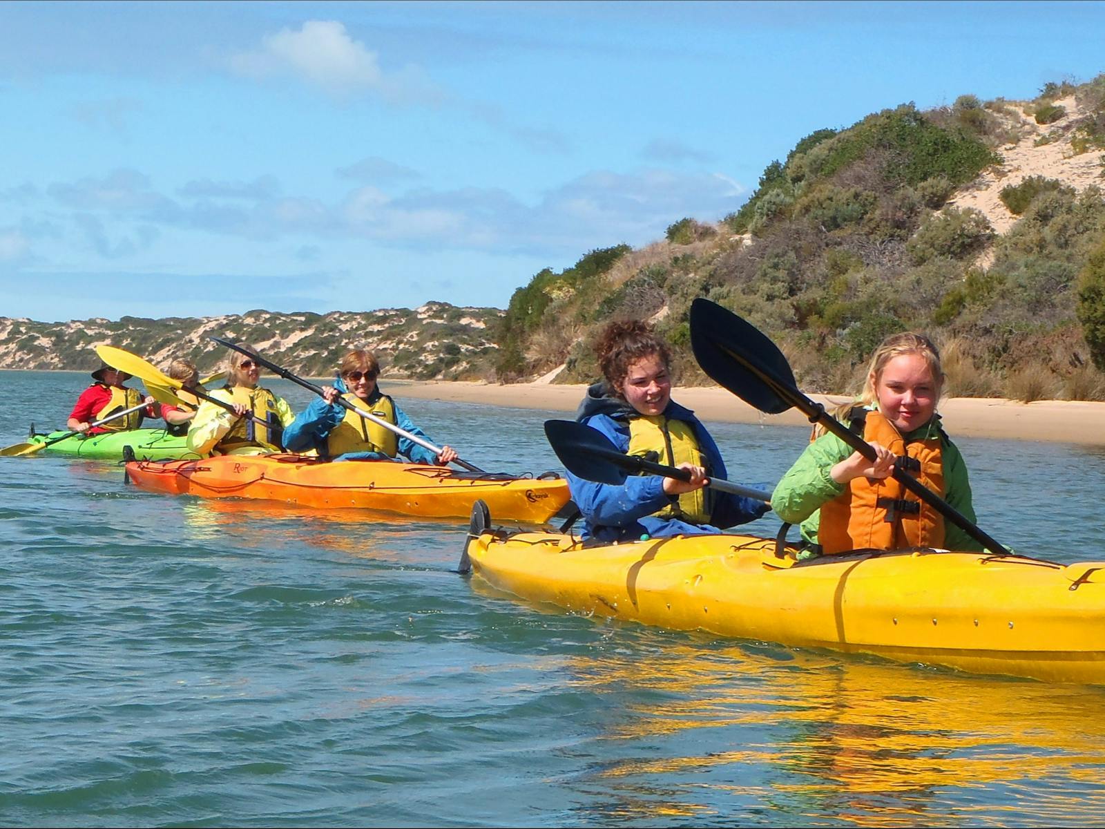 Self guided kayaking trips