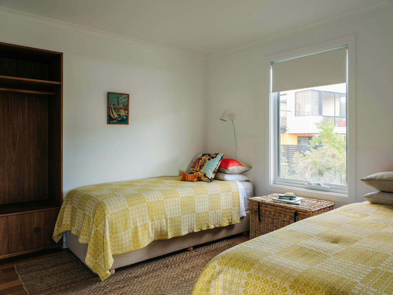 Second bedroom - either 2 singles or king bed