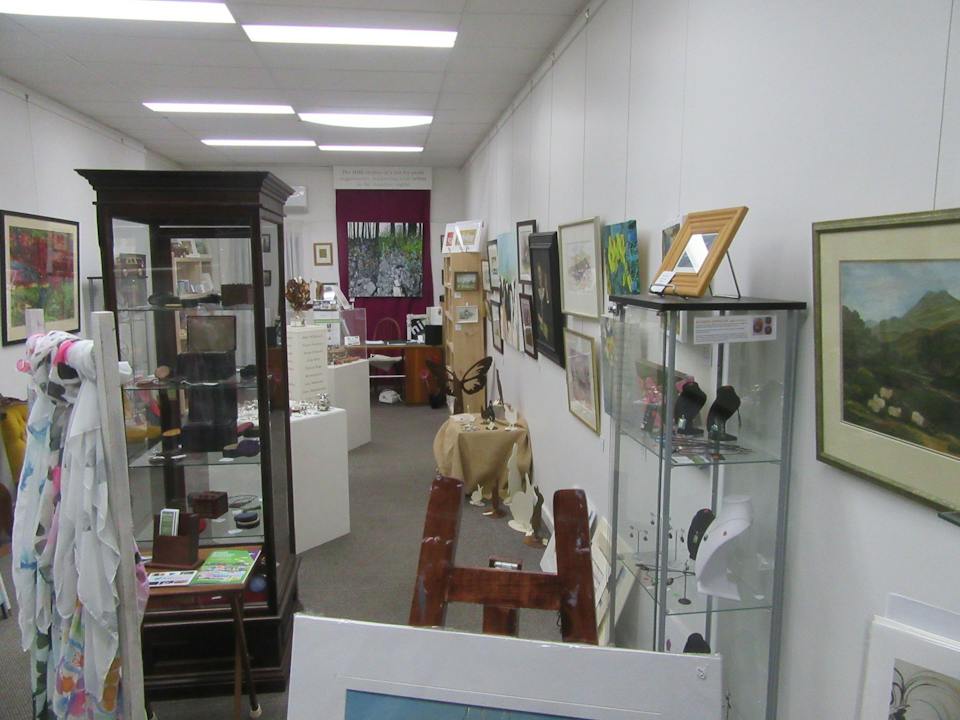 A lovely selection of Local Art at the HIRL Gallery