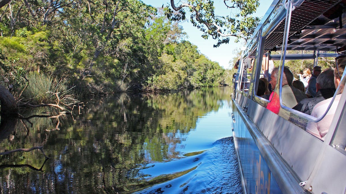 Cruising through the river of mirrors.