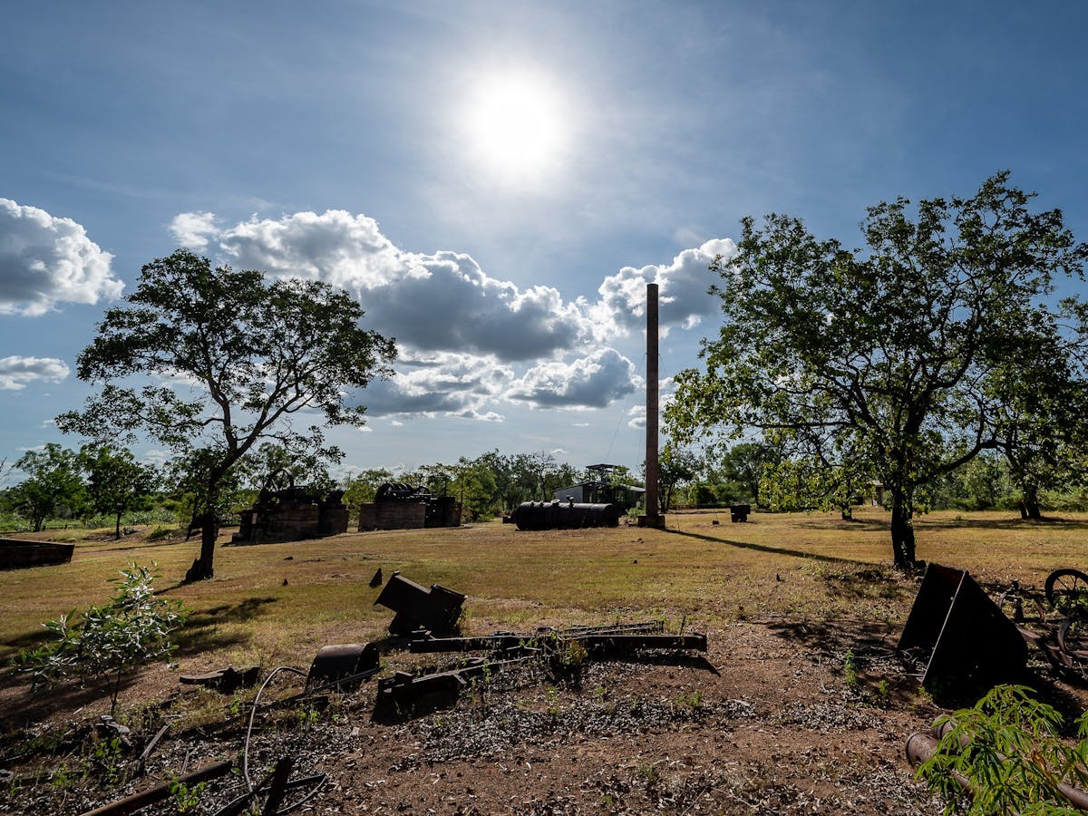 Iguana Mining Consols Museum, outdoor museum, artefacts, mining history, visit croydon qld