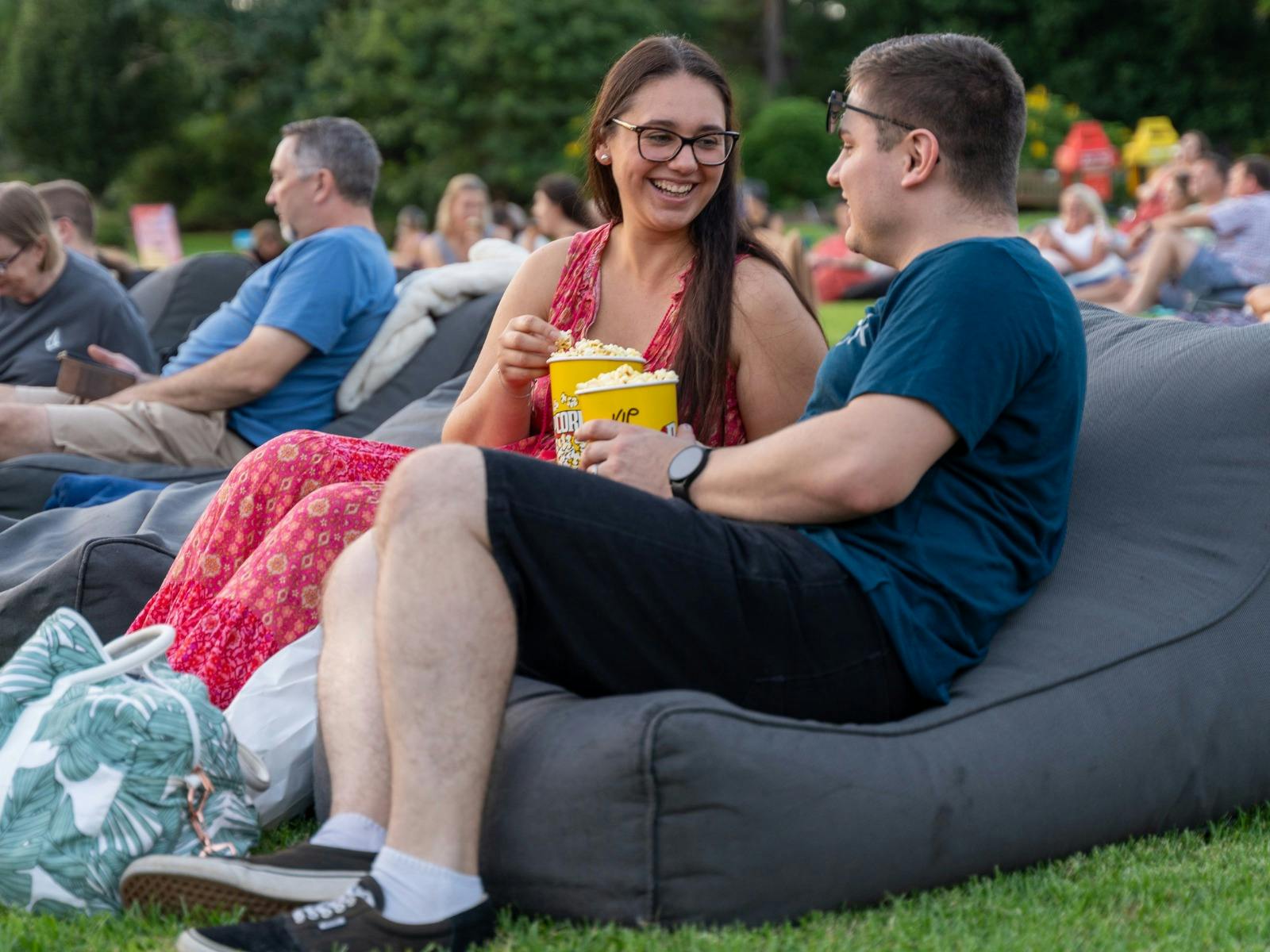 sunset cinema, outdoor cinema, openair cinema, movies, Canberra, Australian National Botanic Gardens
