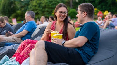 sunset cinema, outdoor cinema, openair cinema, movies, Canberra, Australian National Botanic Gardens