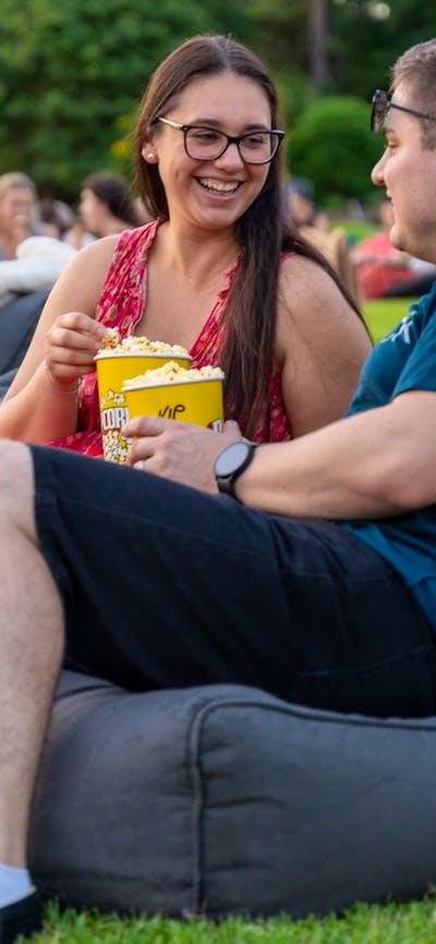 sunset cinema, outdoor cinema, openair cinema, movies, Canberra, Australian National Botanic Gardens