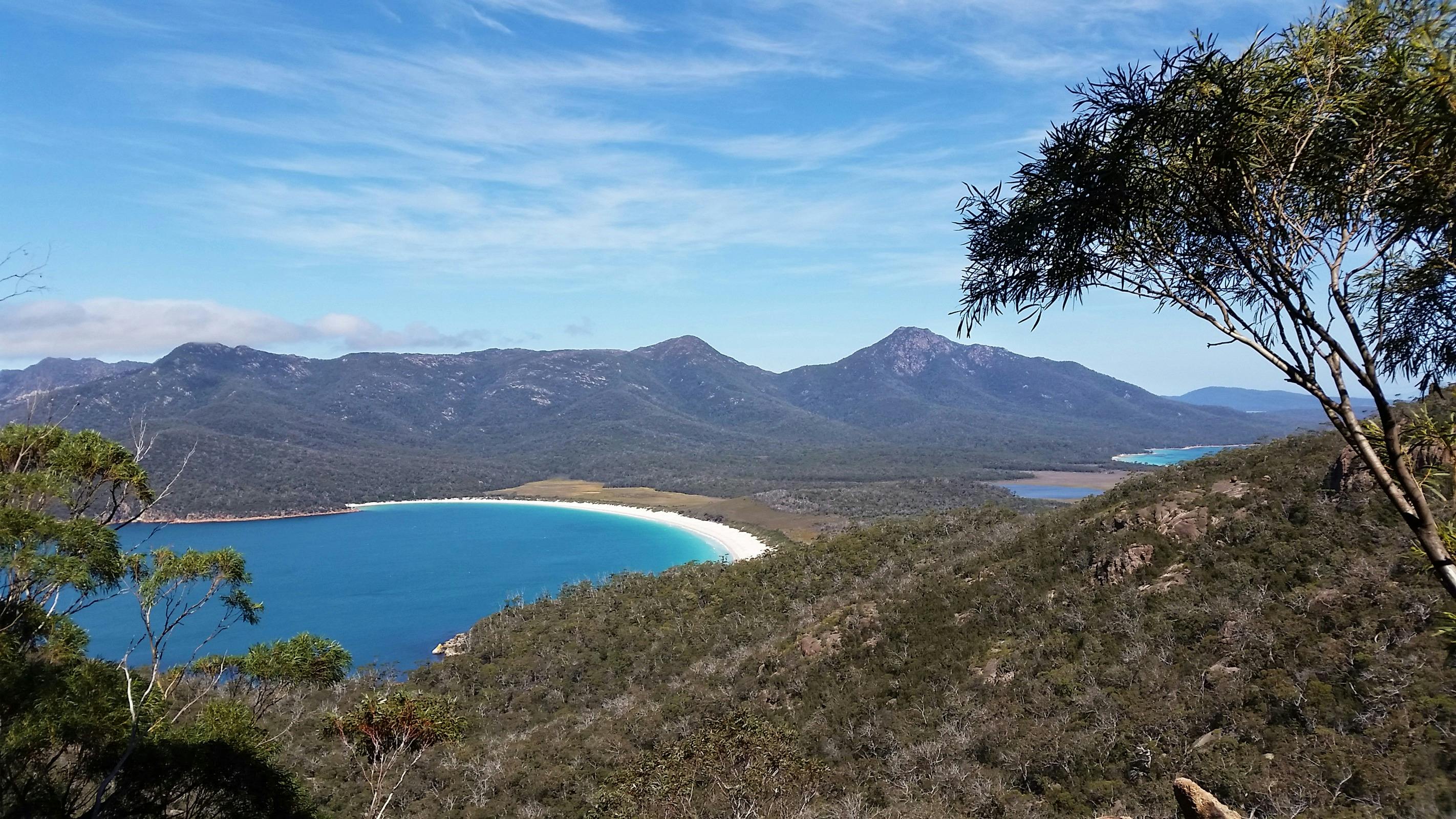 Take a walk to the Wineglass Bay Lookout in Freycinet National Park
