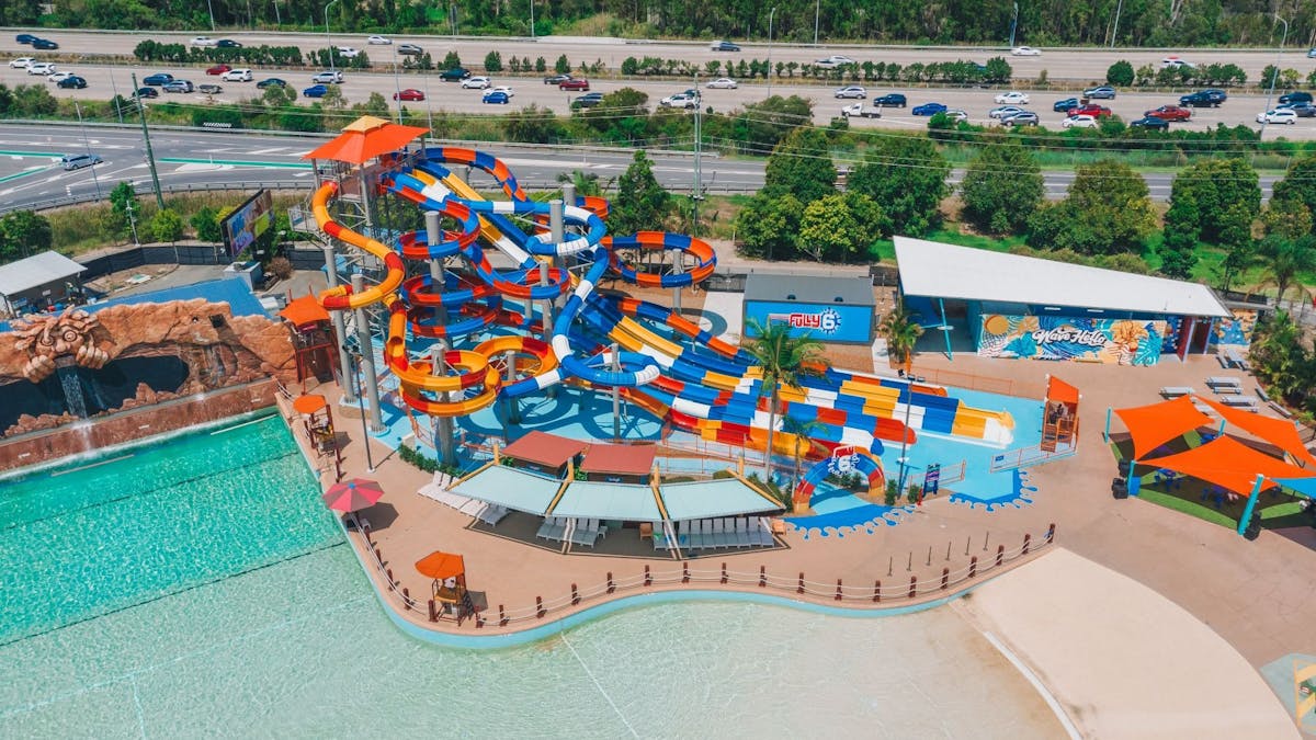 Ariel Image of Water Park