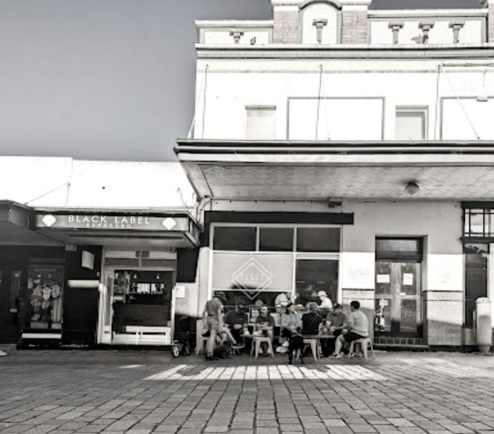 リラックスできる屋外席