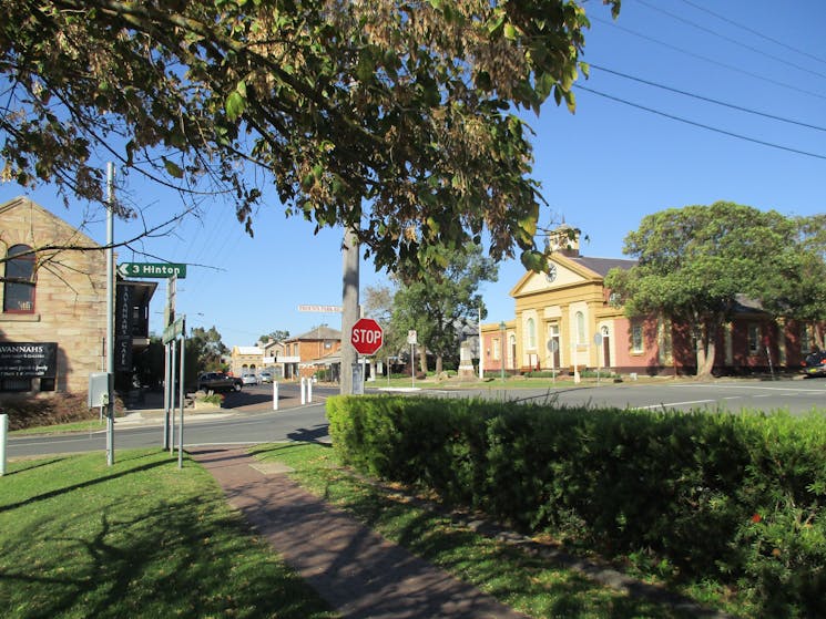 Morpeth's main street looking north