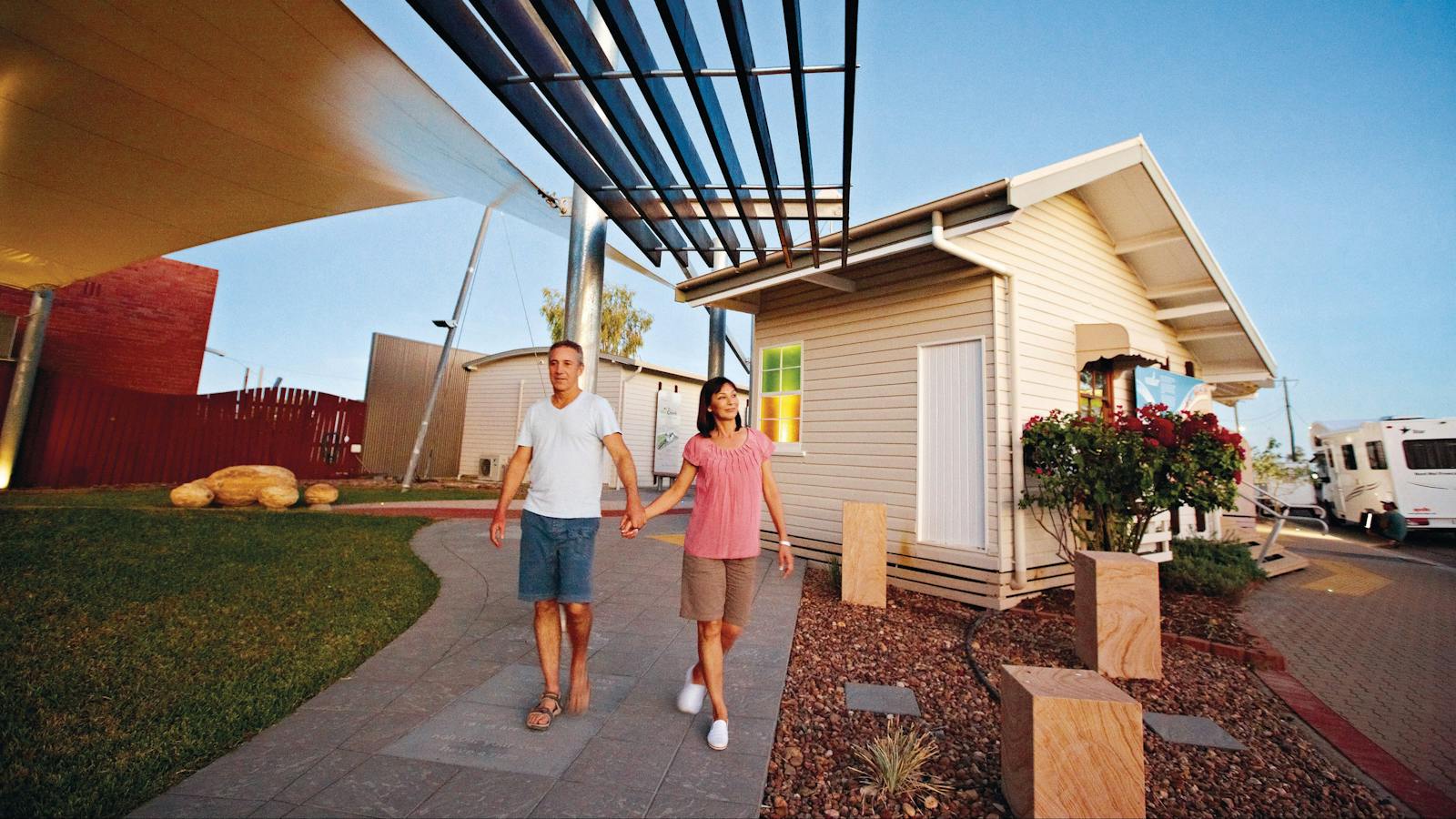 The award winning 'At The Creek' Visitor Information Centre
