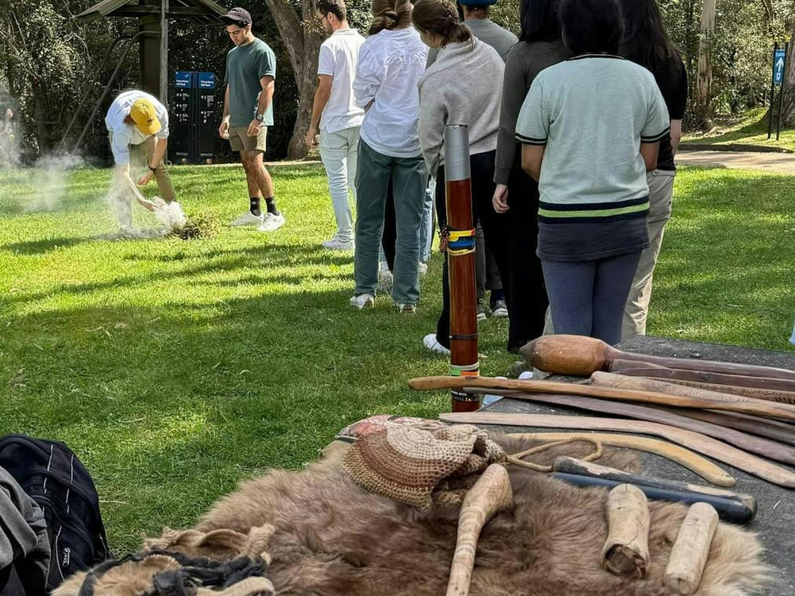 Experience an authentic Aboriginal smoking ceremony and learn about the cultural traditional tools.