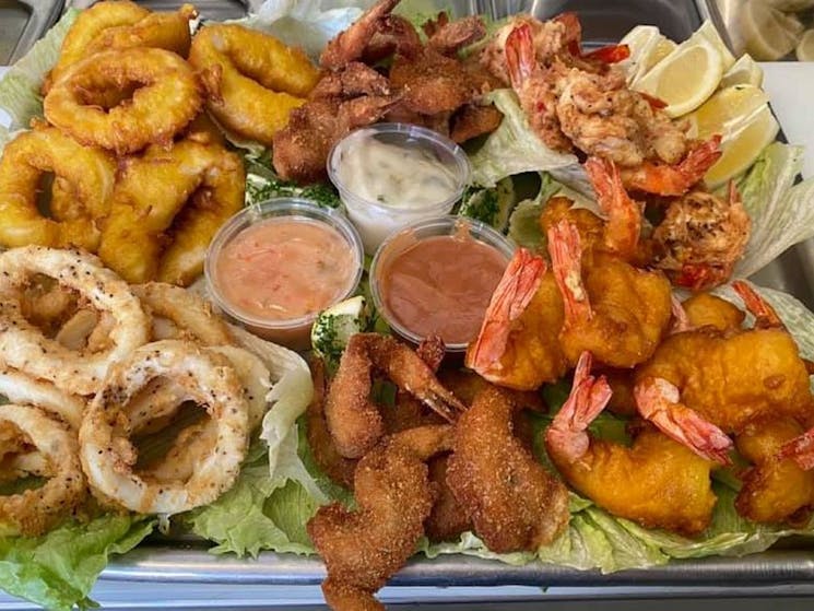Hot Seafood Platter
