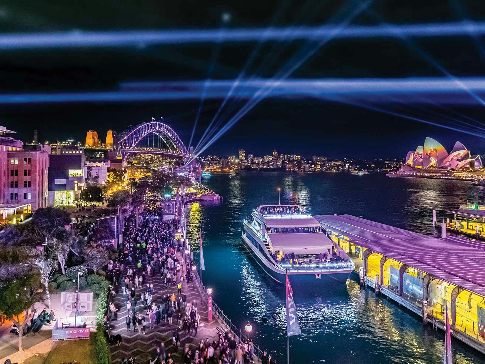 Magistic Vivid Lights Cruises - Luxury Catamaran