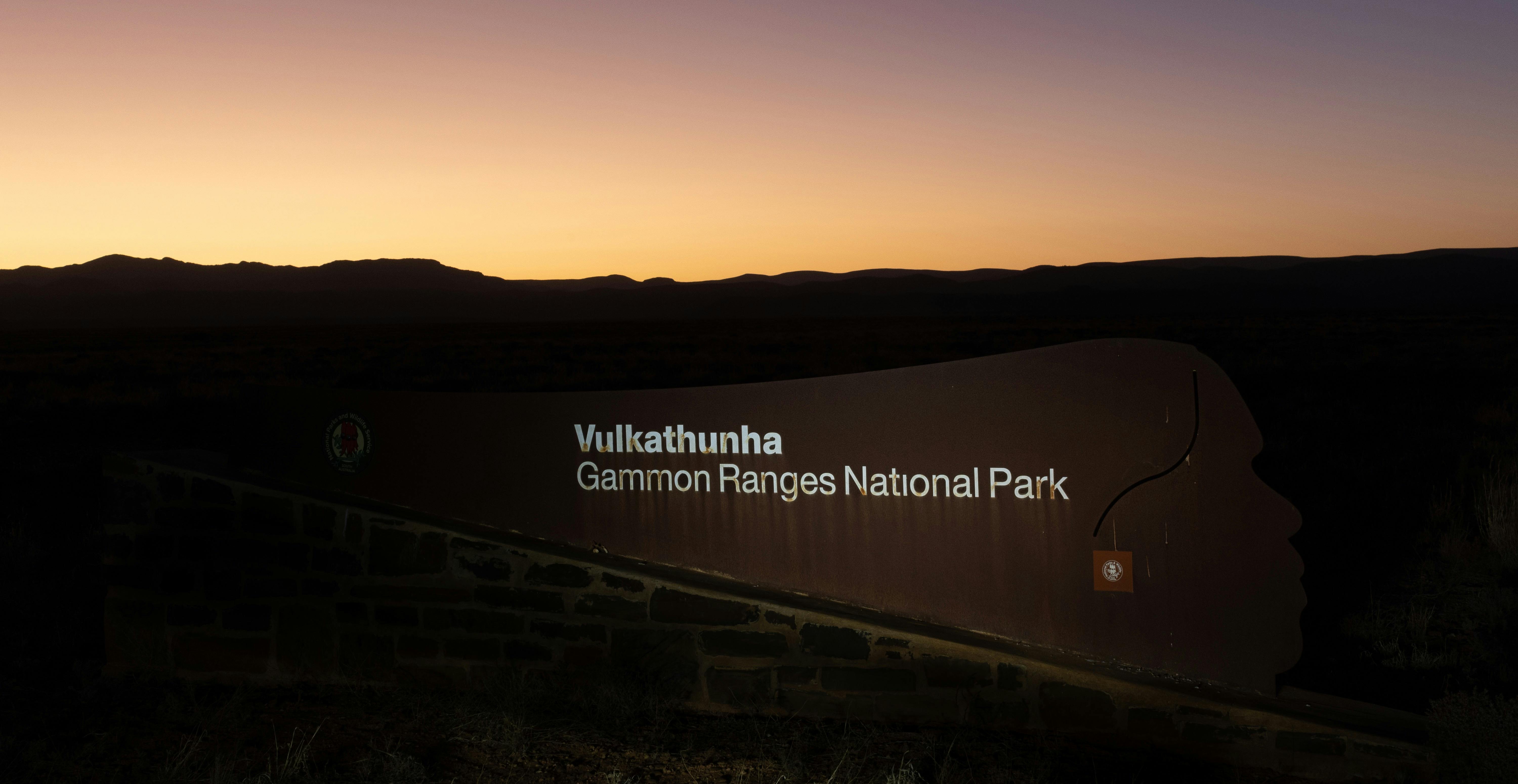 Gateway to the Vulkathuna Gammon Ranges National Park