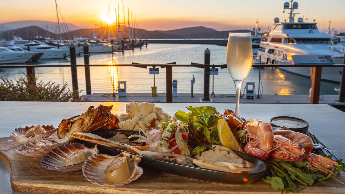 Seafood and Sunsets