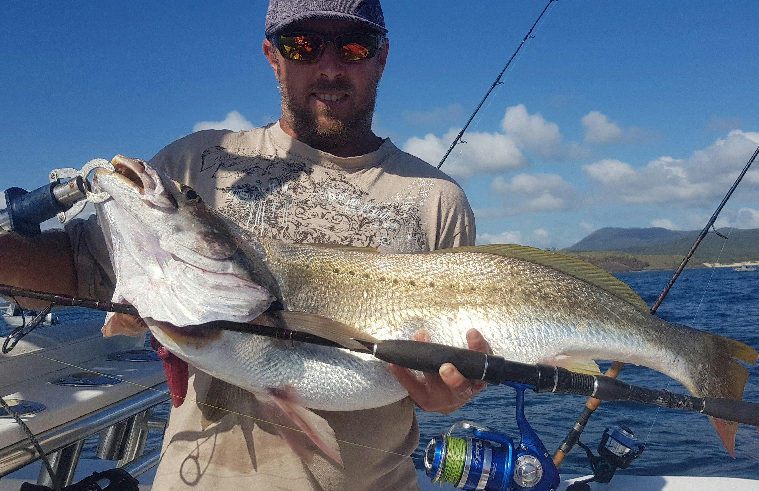 Mulloway off the reef