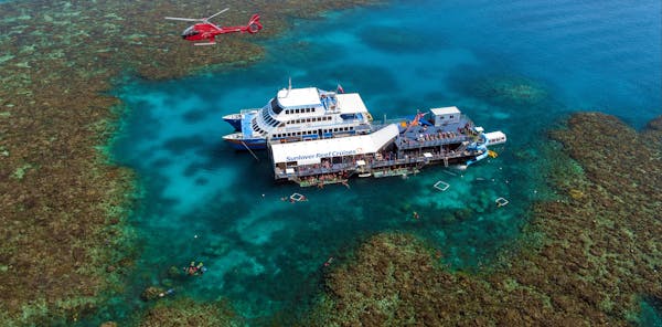 Moore Reef pontoon