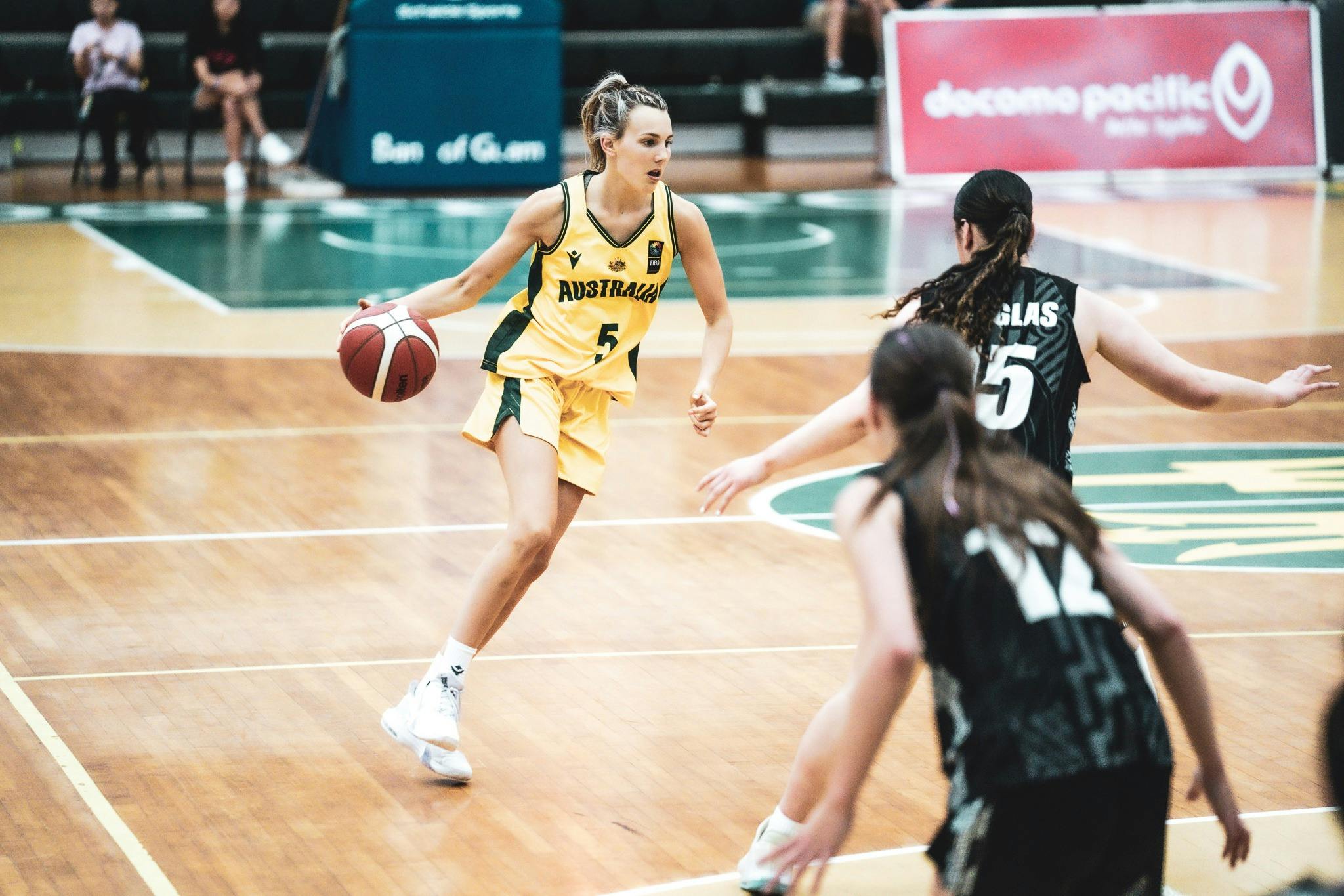 Australian U15 Women in action at the 2022 event
