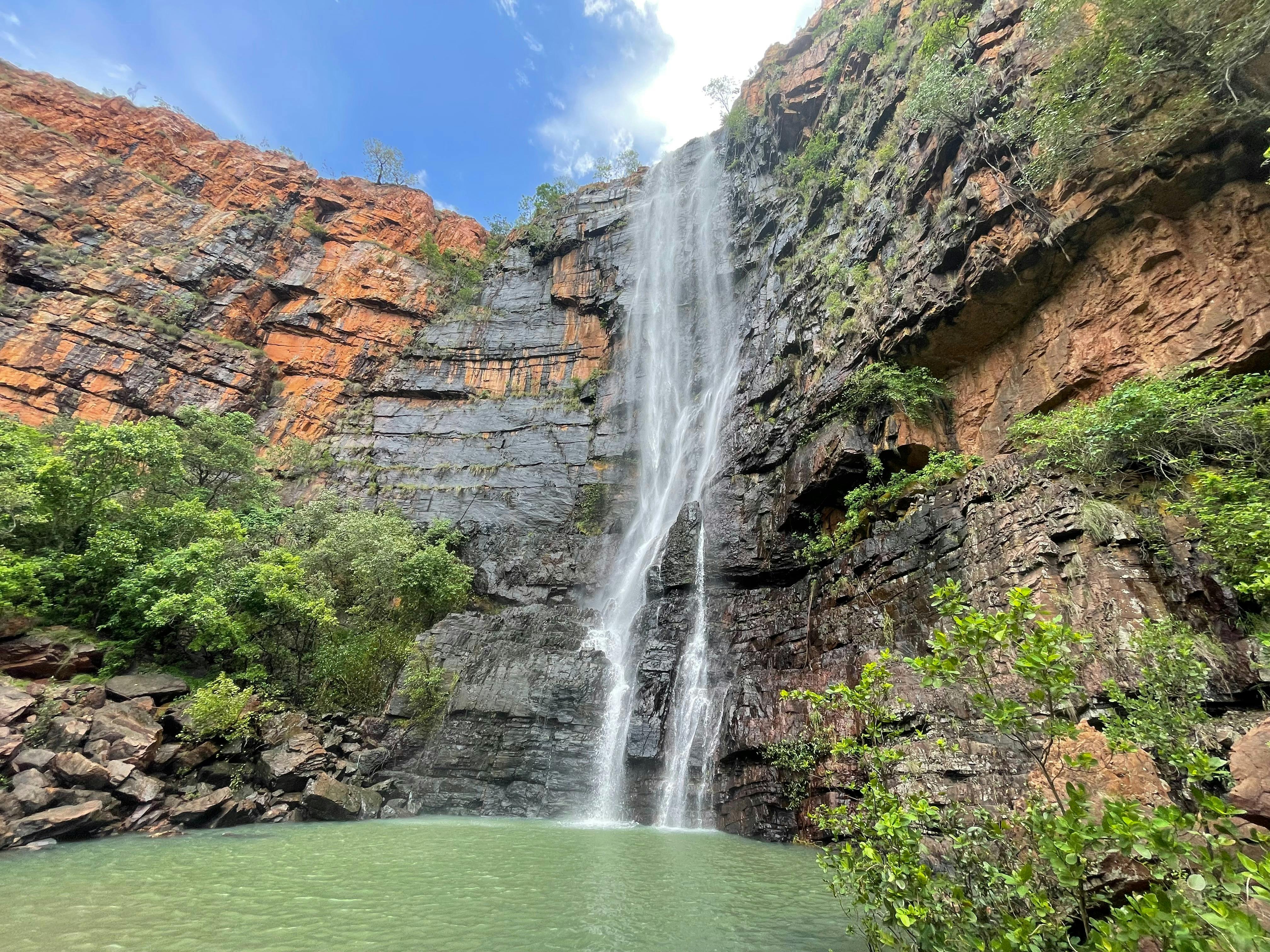 Cool waters of Black Rock Falls