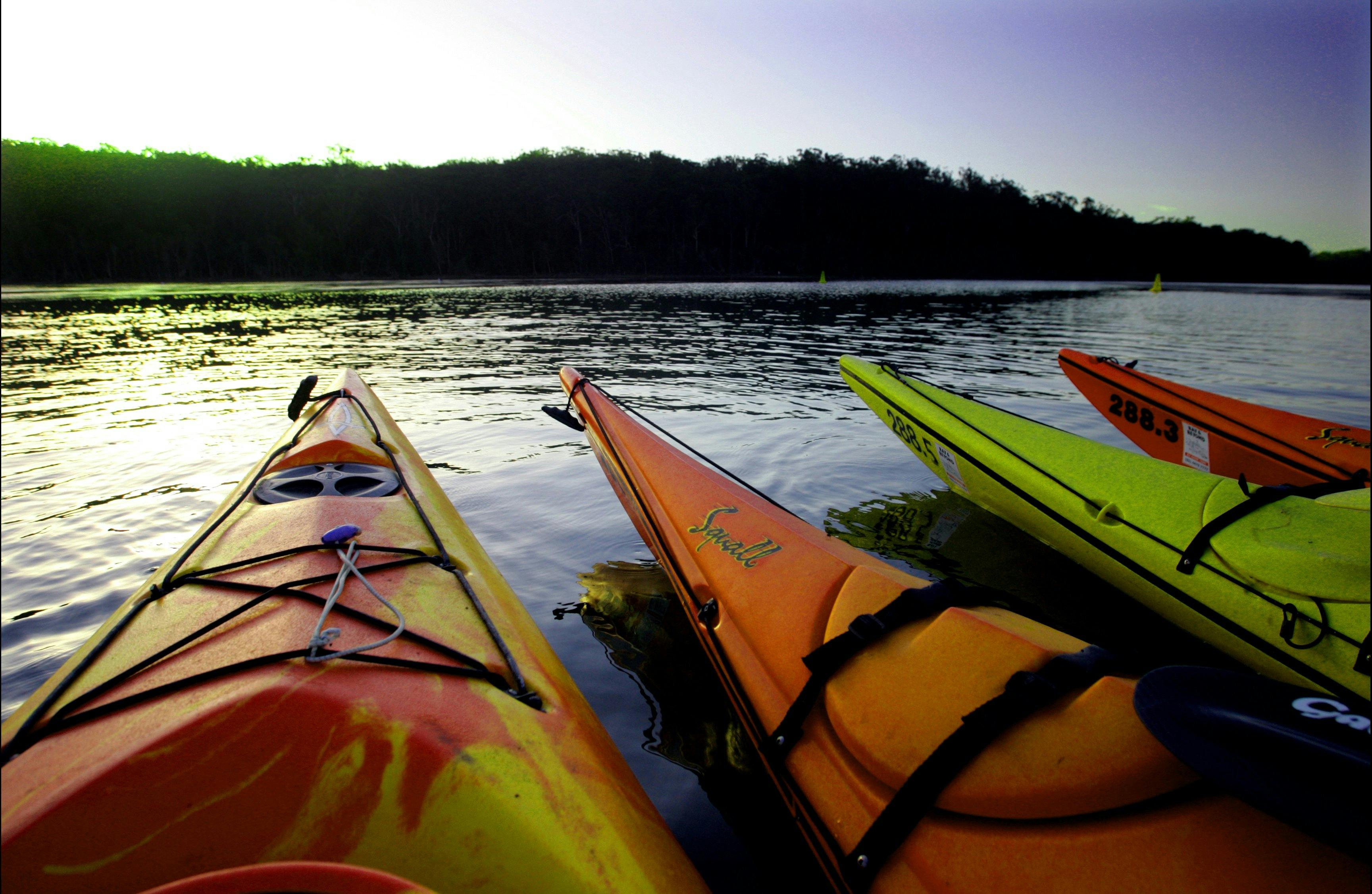 kayak hire rental rent sea kayak seakayak South Durras Batemans Bay nature tour tours