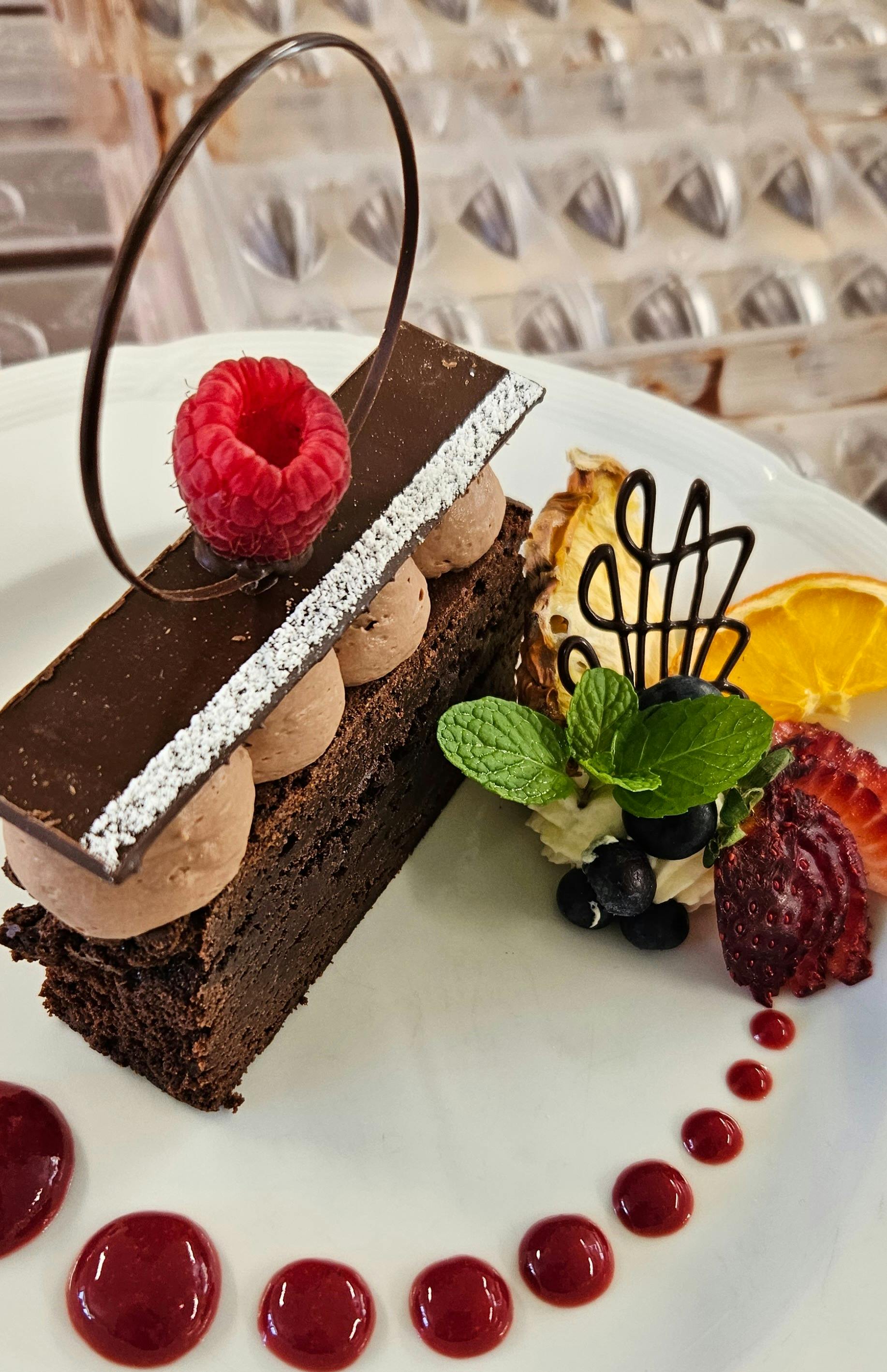 sweet treats our choc brownie
