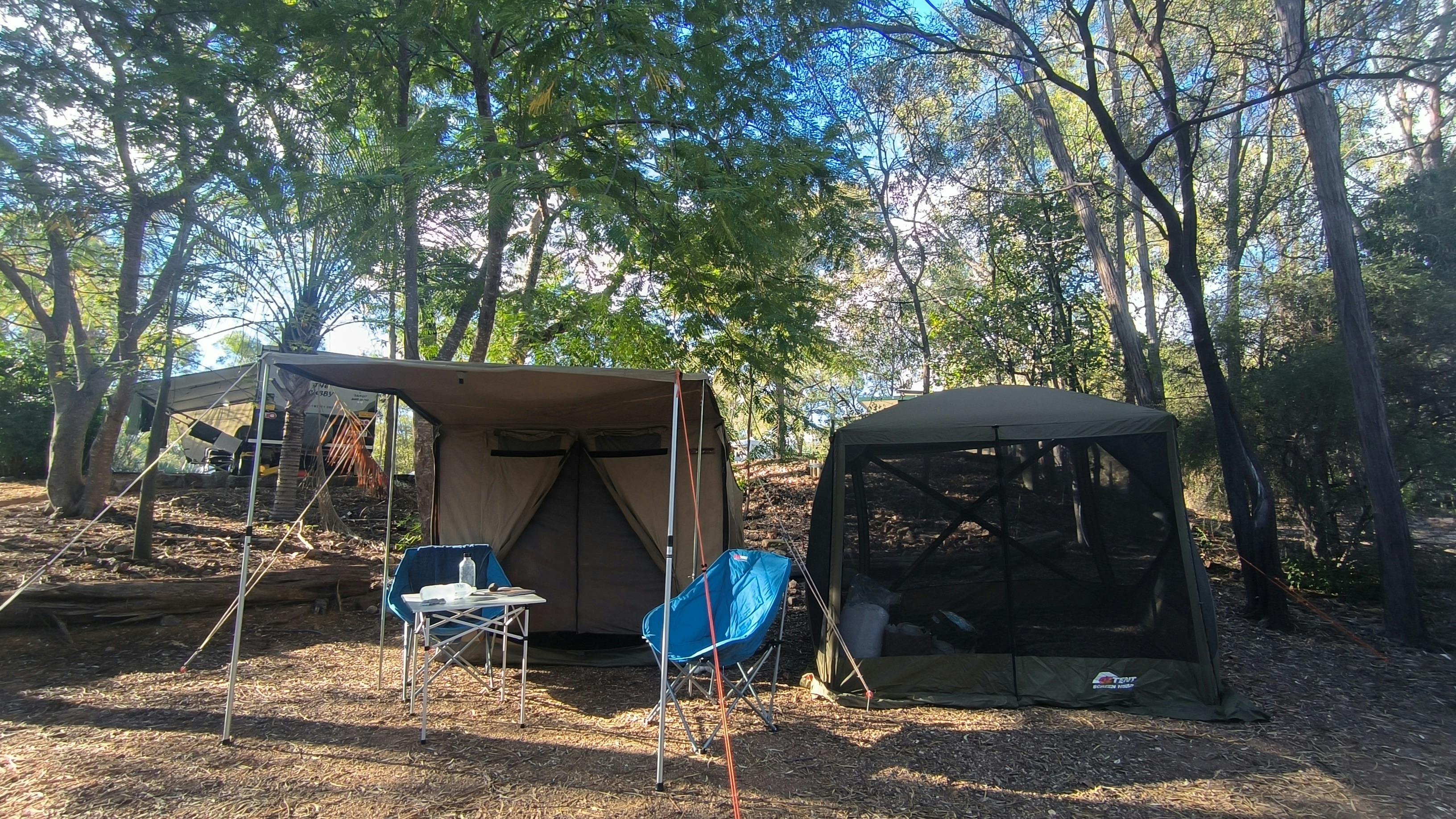 Keep out of the blazing sun and protect yourself in a shade house