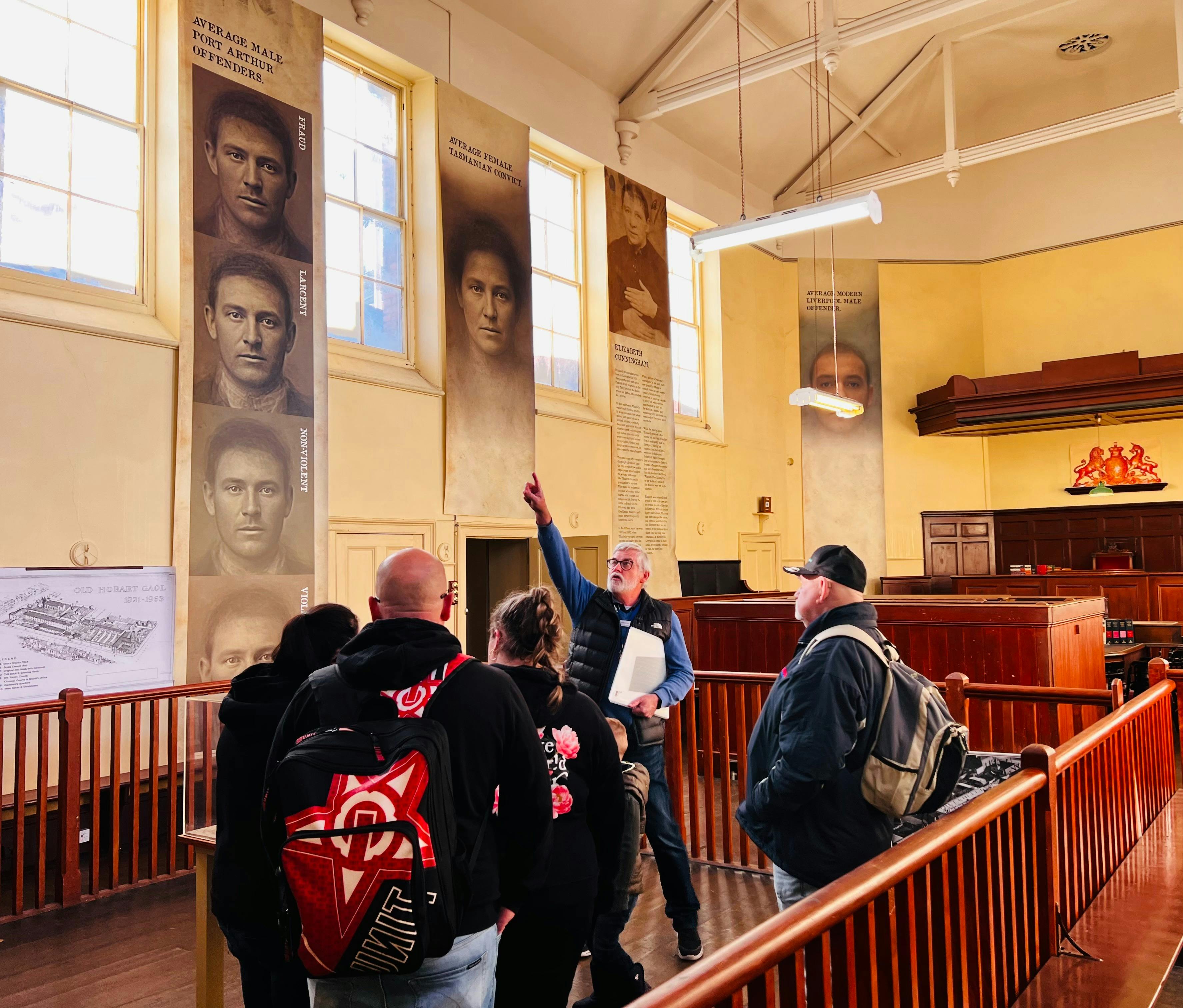 Penitentiary Chapel guided tour in progress