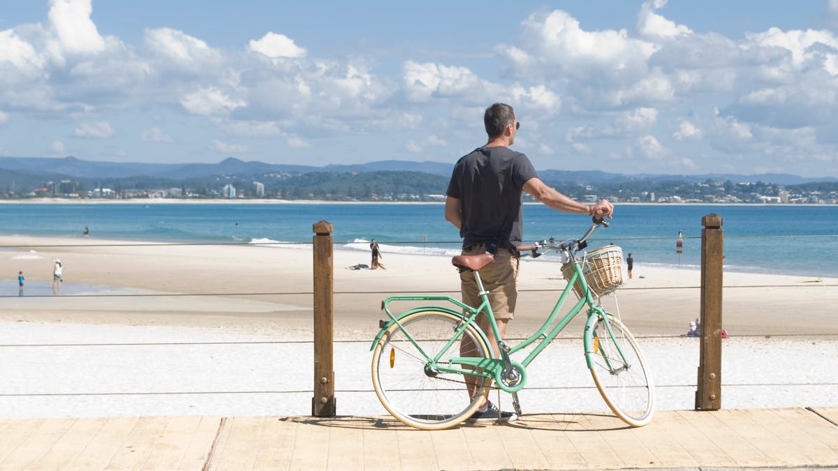 Free bike hire - Discover the beach boardwalk