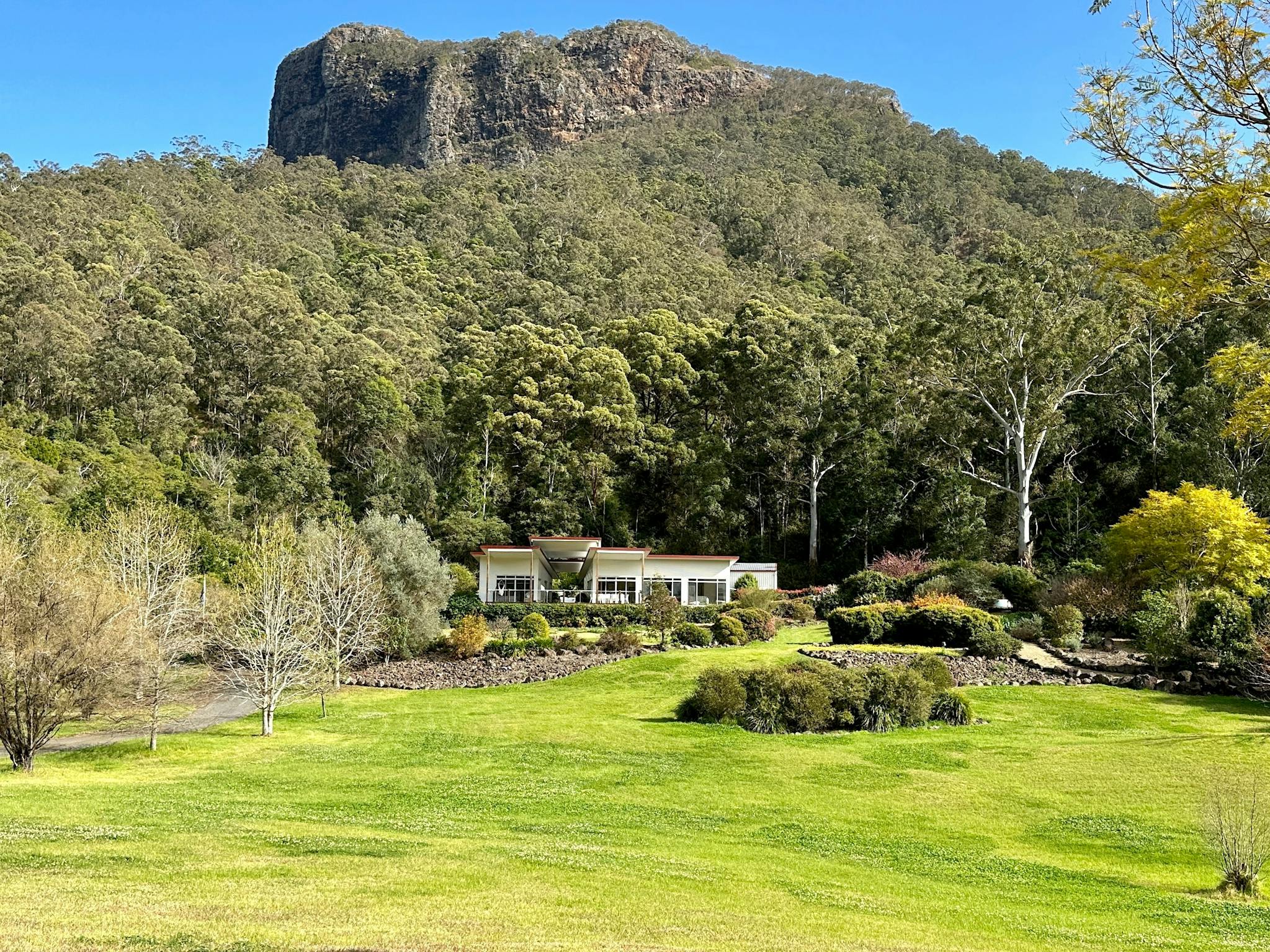 View of 'Nevaeh' luxury Holiday Home with Buchanans Fort in the distance View of 'Nevaeh' luxury Holiday Home with Buchanans Fort in the distance