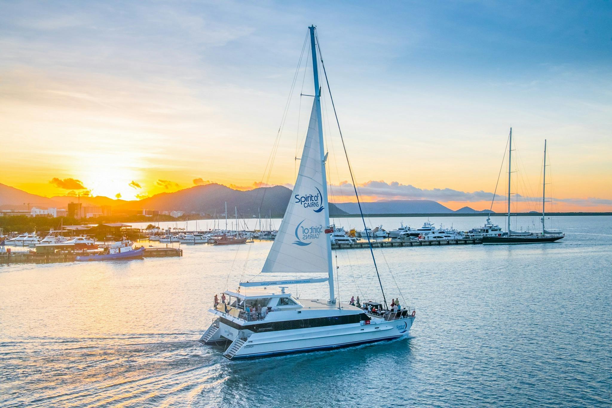 Spirit of Cairns sailing Catamaran