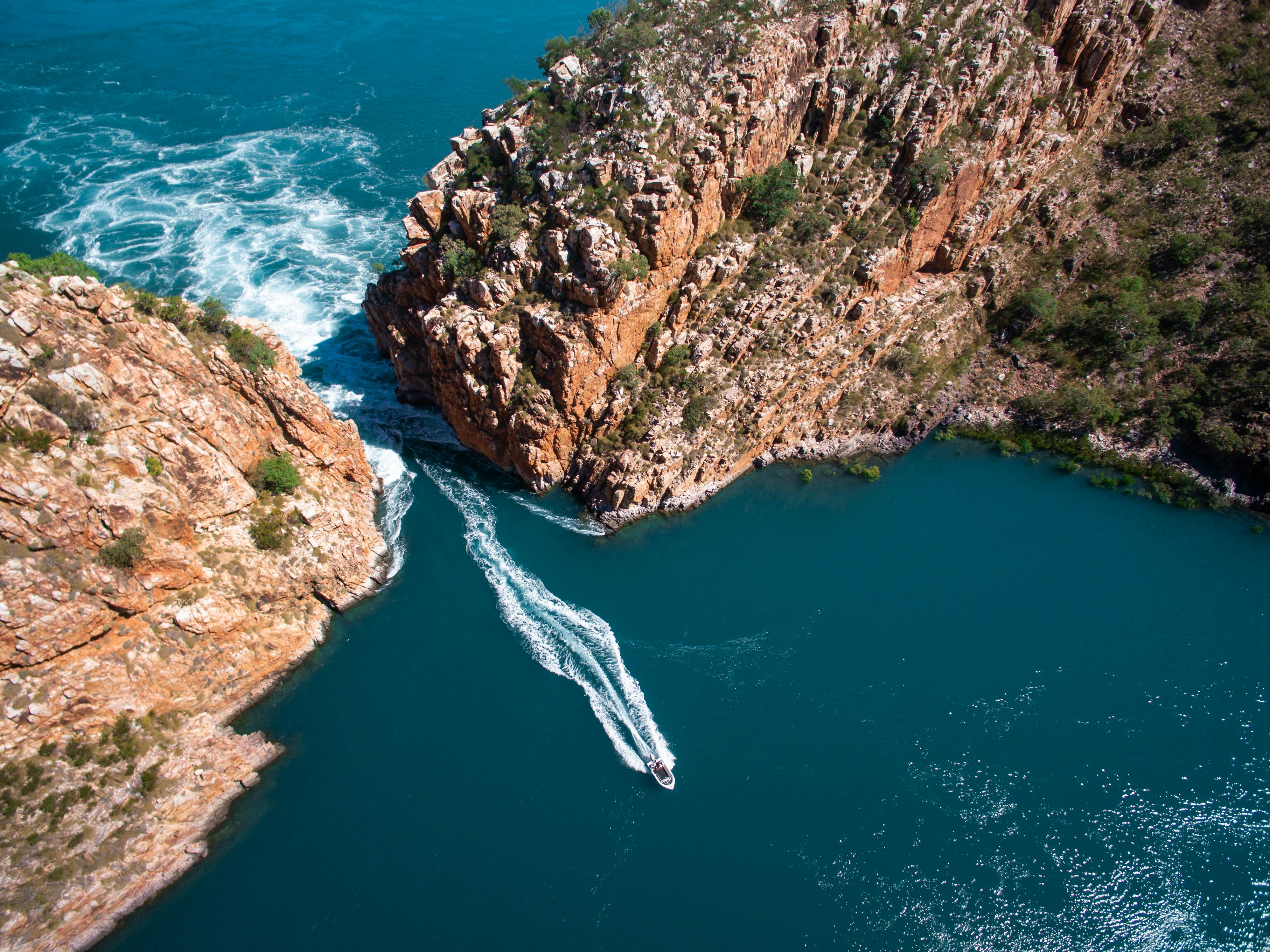 Horizontal Falls YOTSPACE Kimberley superyacht voyages